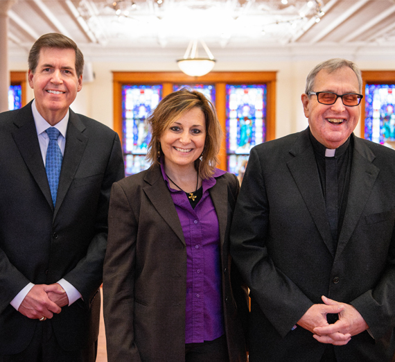 Raffaella Petrini speaking at presidential inauguration 